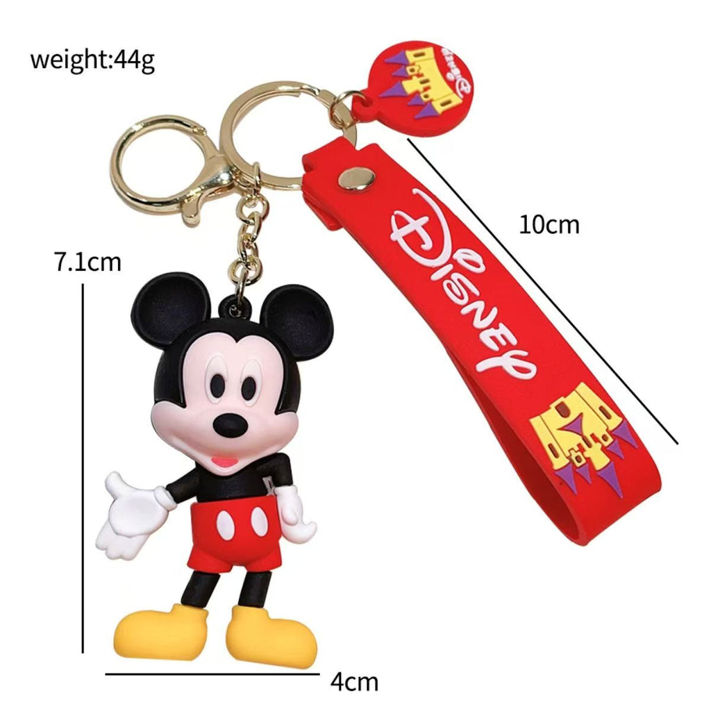New Mickey and Minnie Keychain Pendant