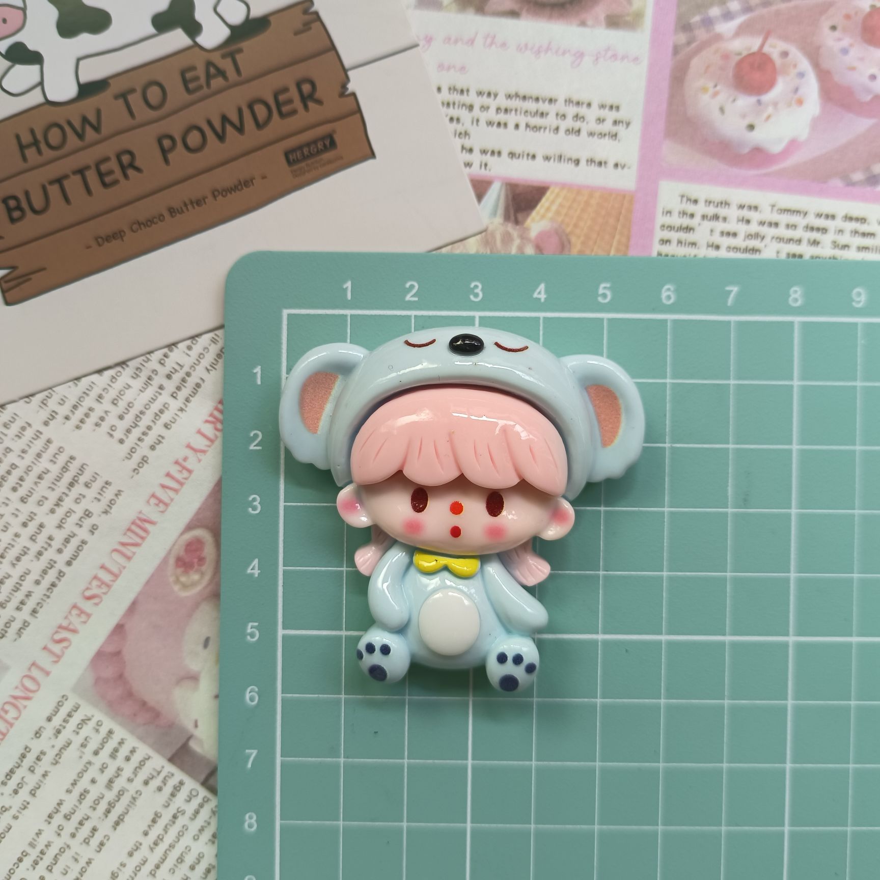 Cartoon 3D Magnetic Refrigerator Stickers 5 pcs