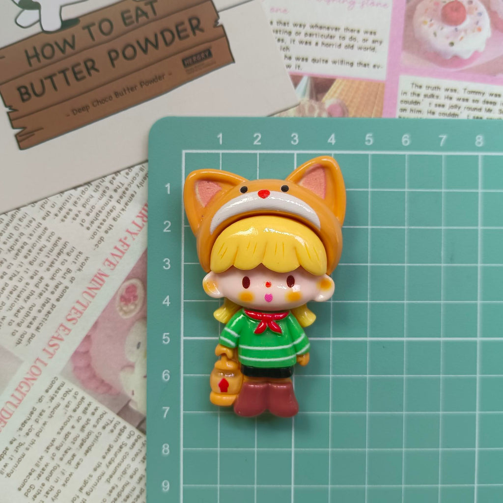 Cartoon 3D Magnetic Refrigerator Stickers 5 pcs