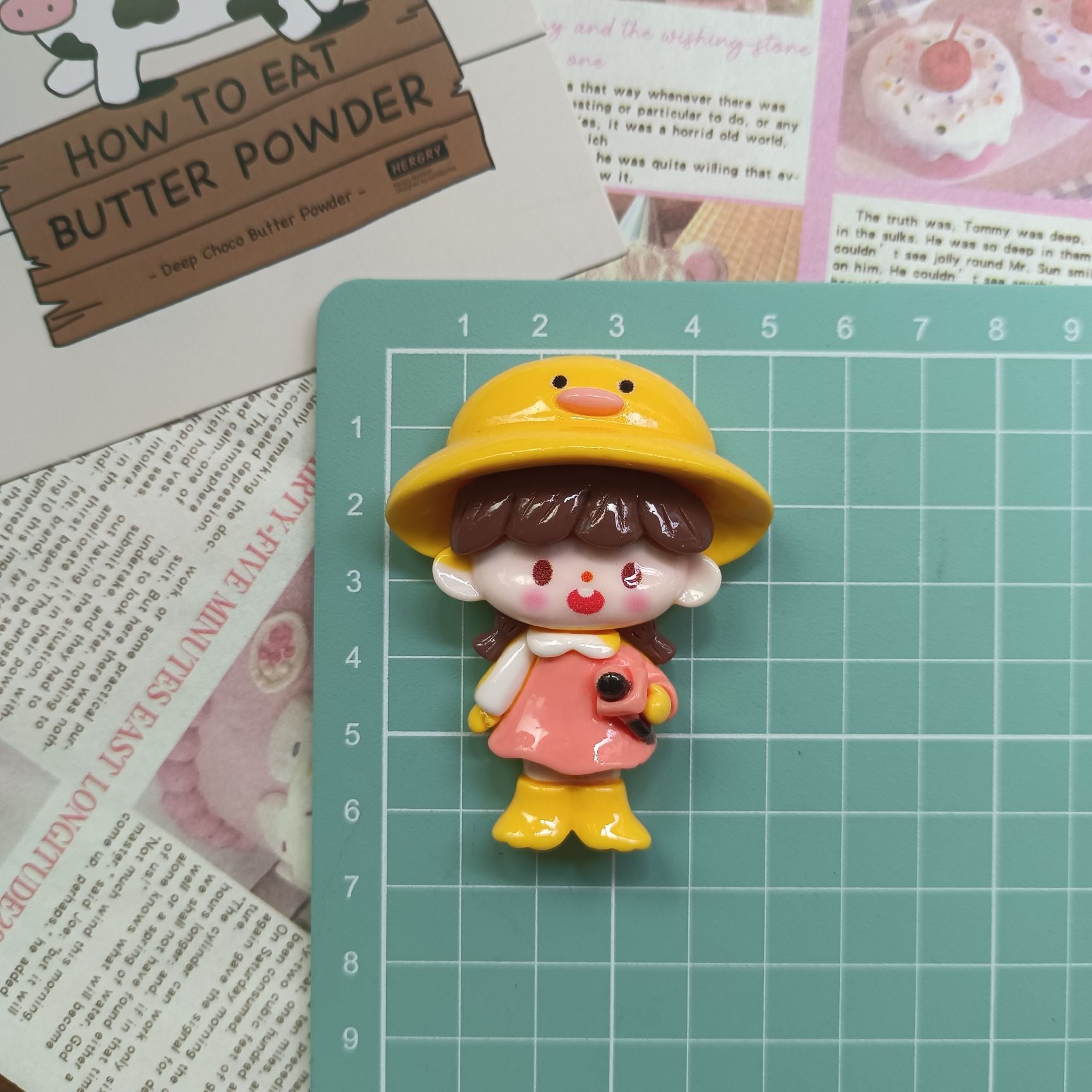 Cartoon 3D Magnetic Refrigerator Stickers 5 pcs