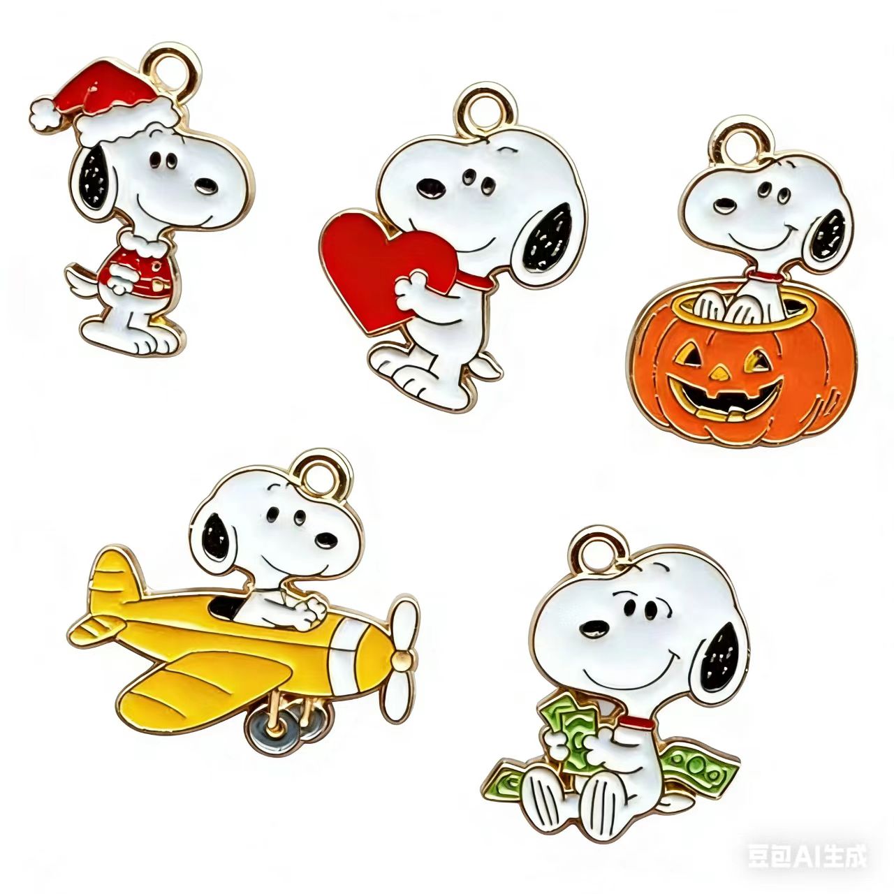 Colourful Alloy Pendant