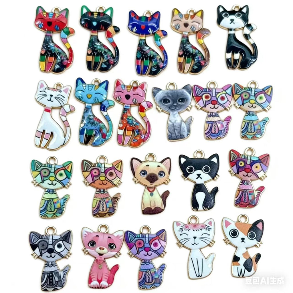 Colourful Alloy Pendant