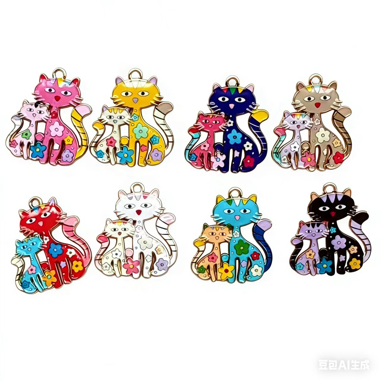 Colourful Alloy Pendant