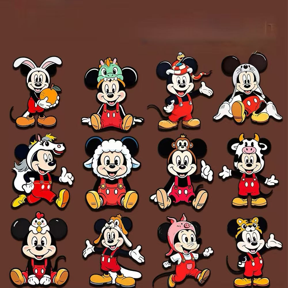 Mickey Soft magnetic refrigerator sticker 12pcs