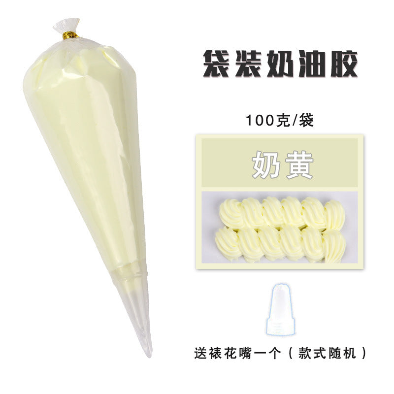 MOQ10, Cream glue, DIY phone case, 100g bag of cream glue Abubu