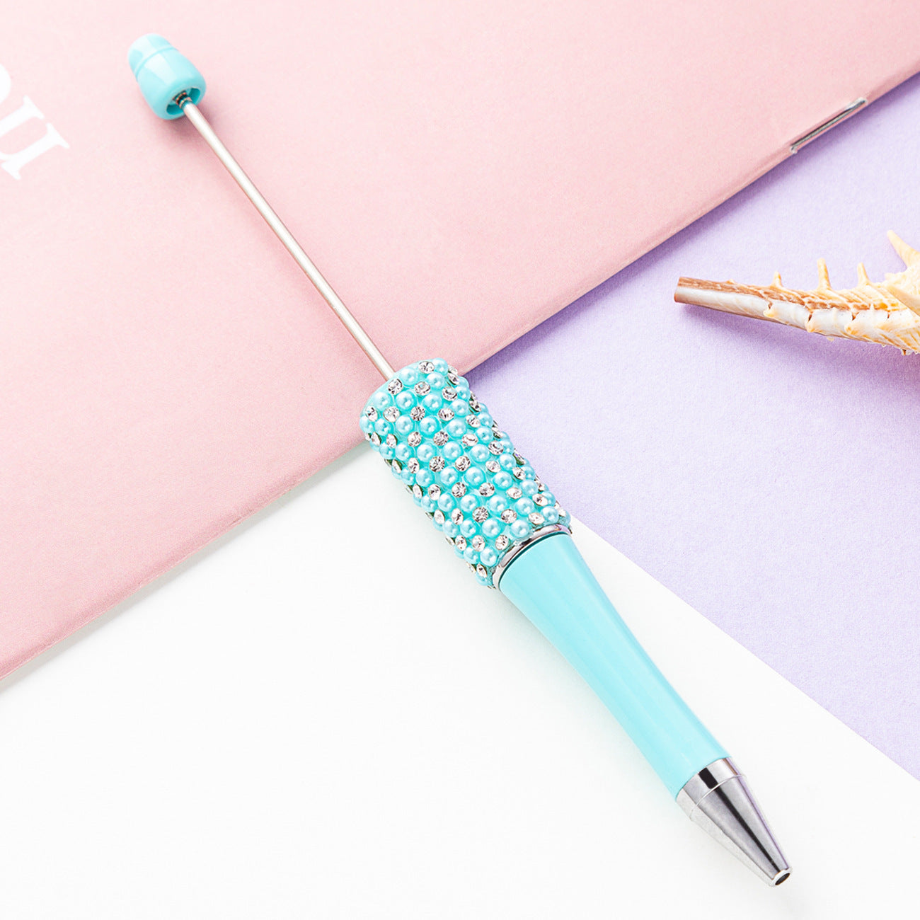 42-colour diamond &amp; diamond&nbsp; colorful-pearl DIY beaded pen