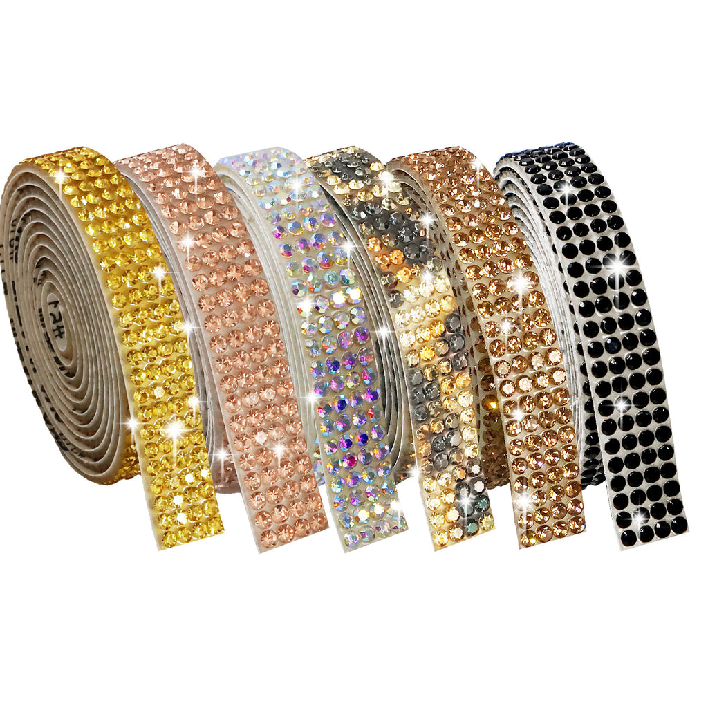 Tape:25-Color 1Yard,Diamond tape, comes with glue,length90cm