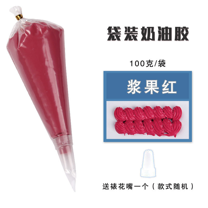 MOQ10, Cream glue, DIY phone case, 100g bag of cream glue Abubu