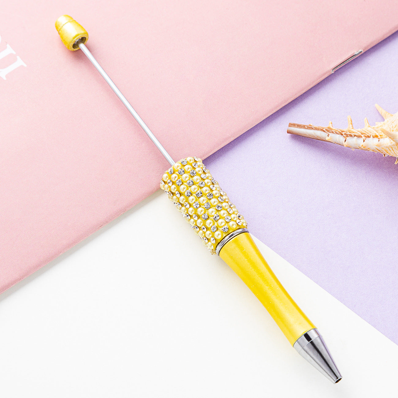 42-colour diamond &amp; diamond&nbsp; colorful-pearl DIY beaded pen