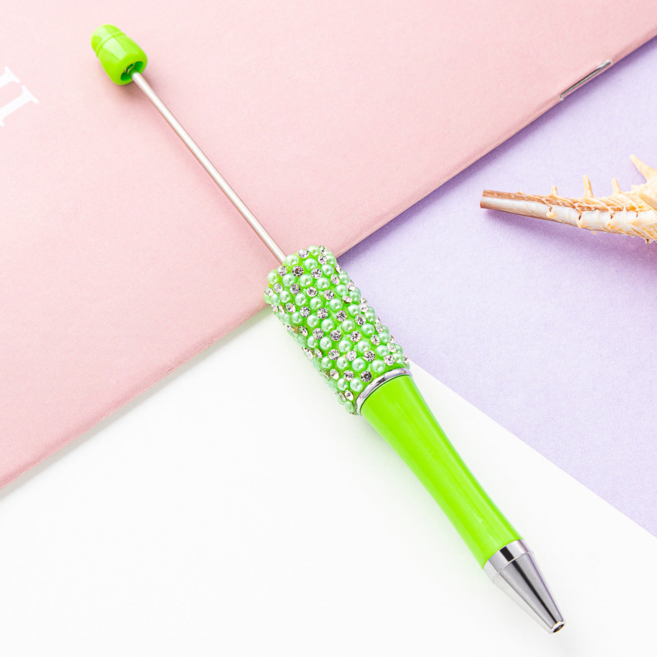 42-colour diamond &amp; diamond&nbsp; colorful-pearl DIY beaded pen