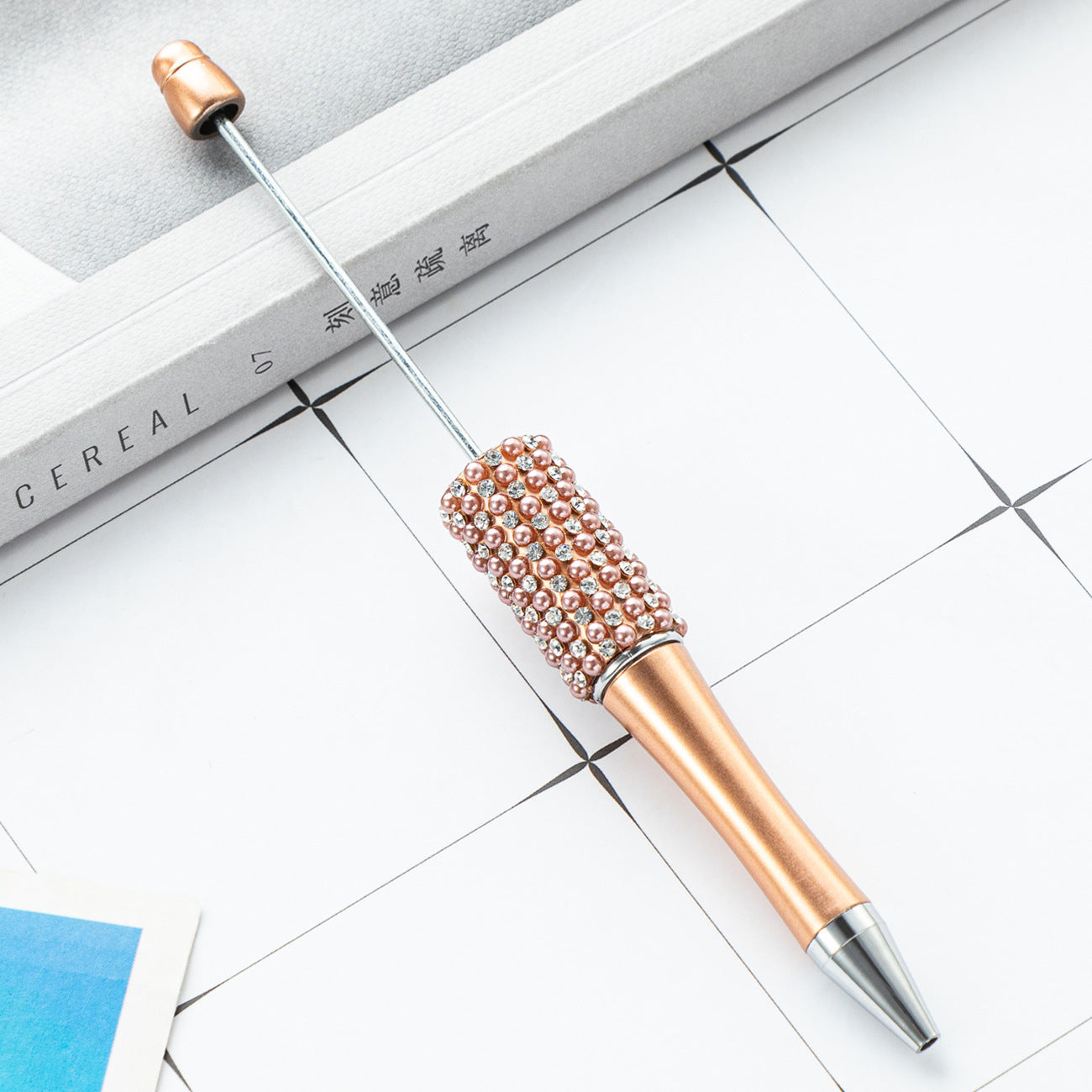 42-colour diamond &amp; diamond&nbsp; colorful-pearl DIY beaded pen