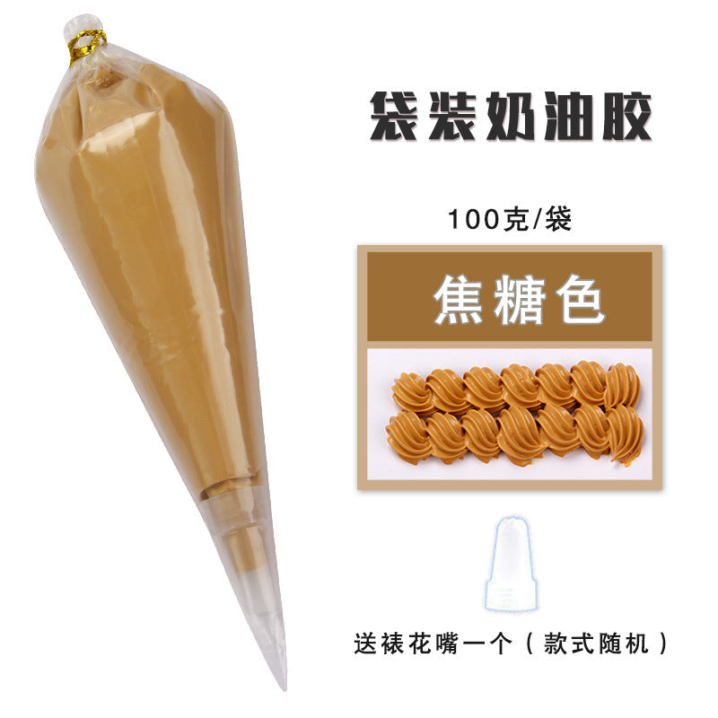 MOQ10, Cream glue, DIY phone case, 100g bag of cream glue Abubu