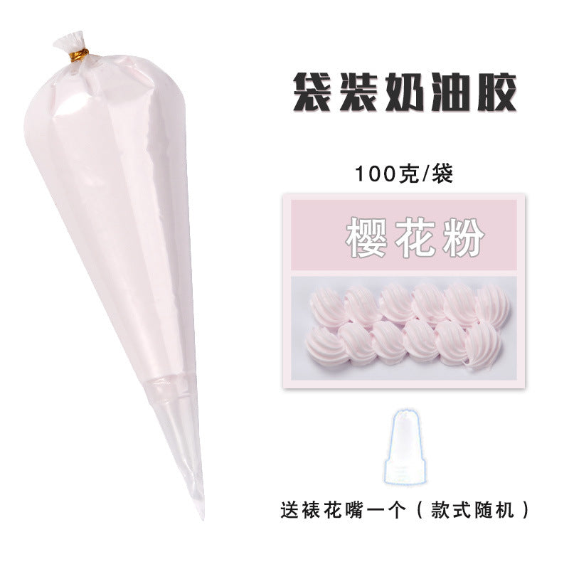 MOQ10, Cream glue, DIY phone case, 100g bag of cream glue Abubu