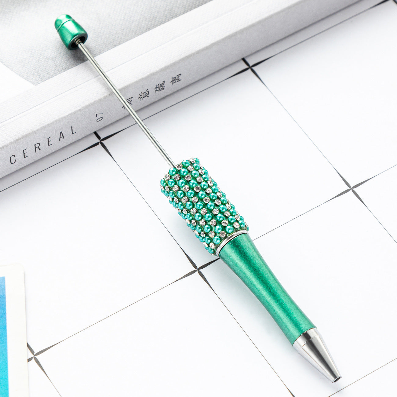 42-colour diamond &amp; diamond&nbsp; colorful-pearl DIY beaded pen