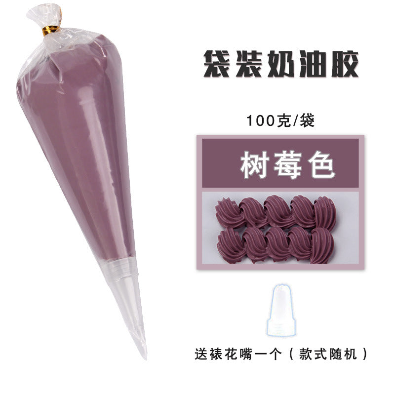 MOQ10, Cream glue, DIY phone case, 100g bag of cream glue Abubu