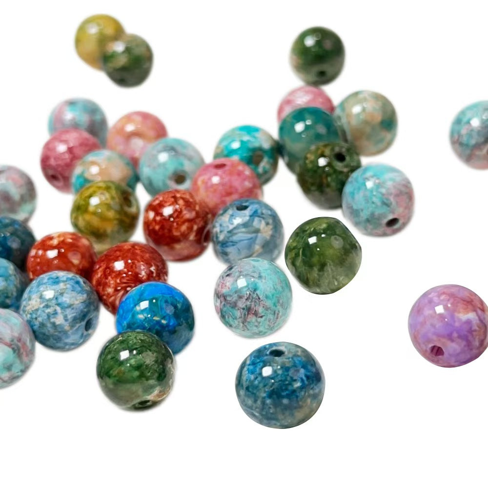 40-Color, Oil painting glass beads