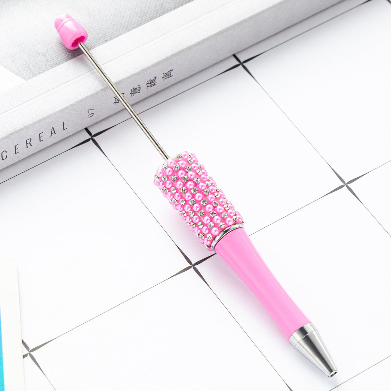 42-colour diamond &amp; diamond&nbsp; colorful-pearl DIY beaded pen