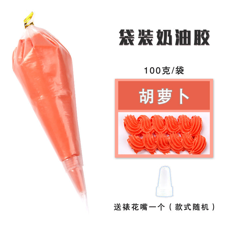 MOQ10, Cream glue, DIY phone case, 100g bag of cream glue Abubu