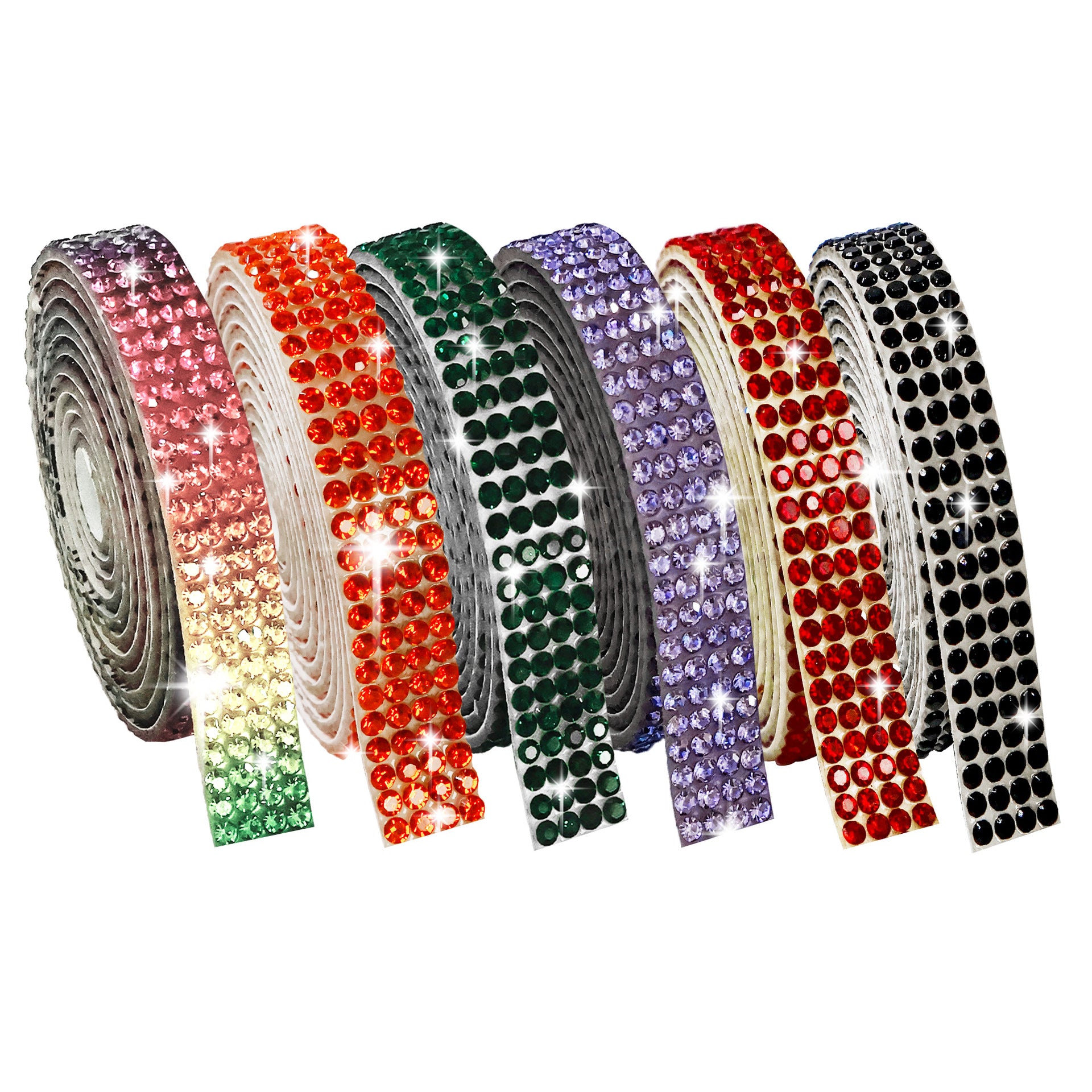 25-Color,16-Size,1Yard,Diamond sticker, comes with glue,length90cm