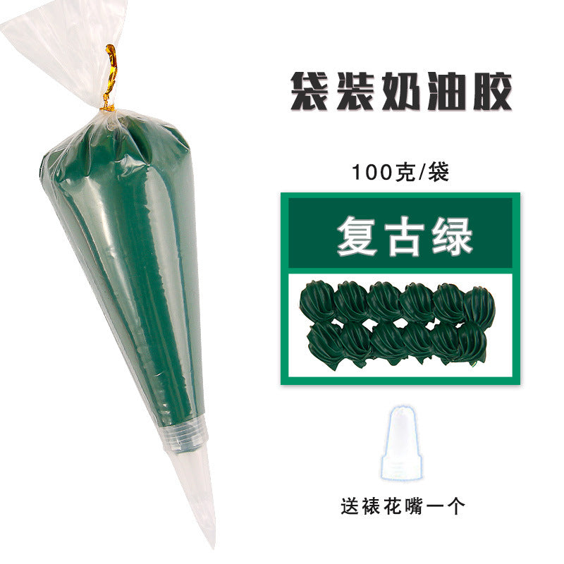 MOQ10, Cream glue, DIY phone case, 100g bag of cream glue Abubu