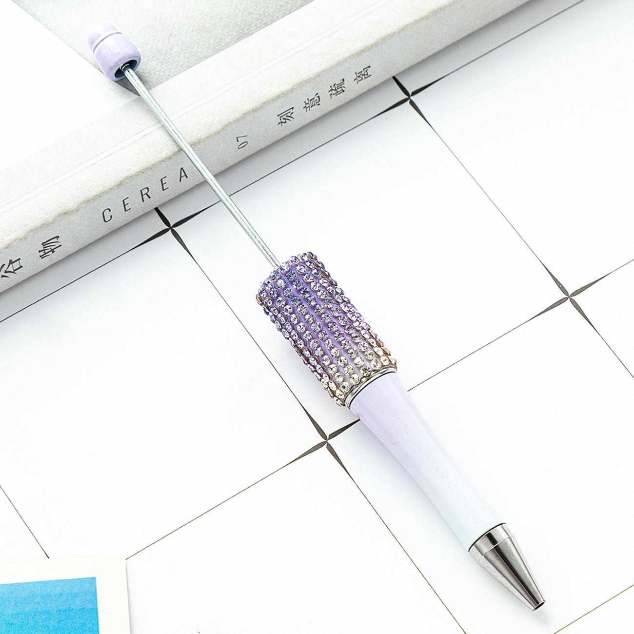 42-colour diamond &amp; diamond&nbsp; colorful-pearl DIY beaded pen