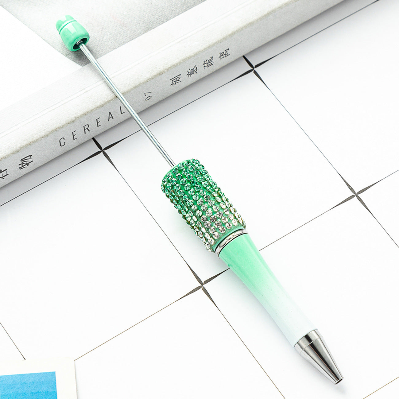 42-colour diamond &amp; diamond&nbsp; colorful-pearl DIY beaded pen