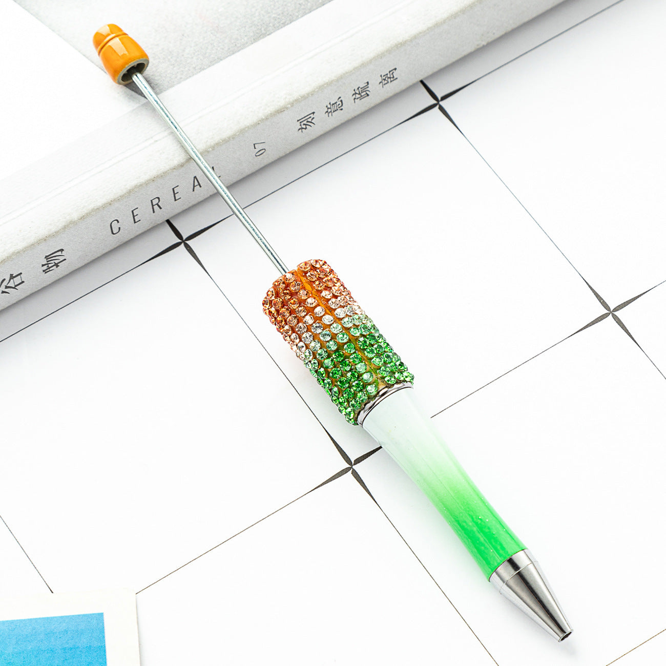 42-colour diamond &amp; diamond&nbsp; colorful-pearl DIY beaded pen