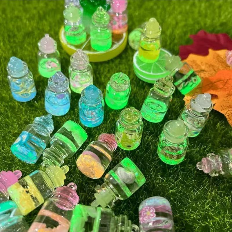 Dark Night Glow Wishing Bottle