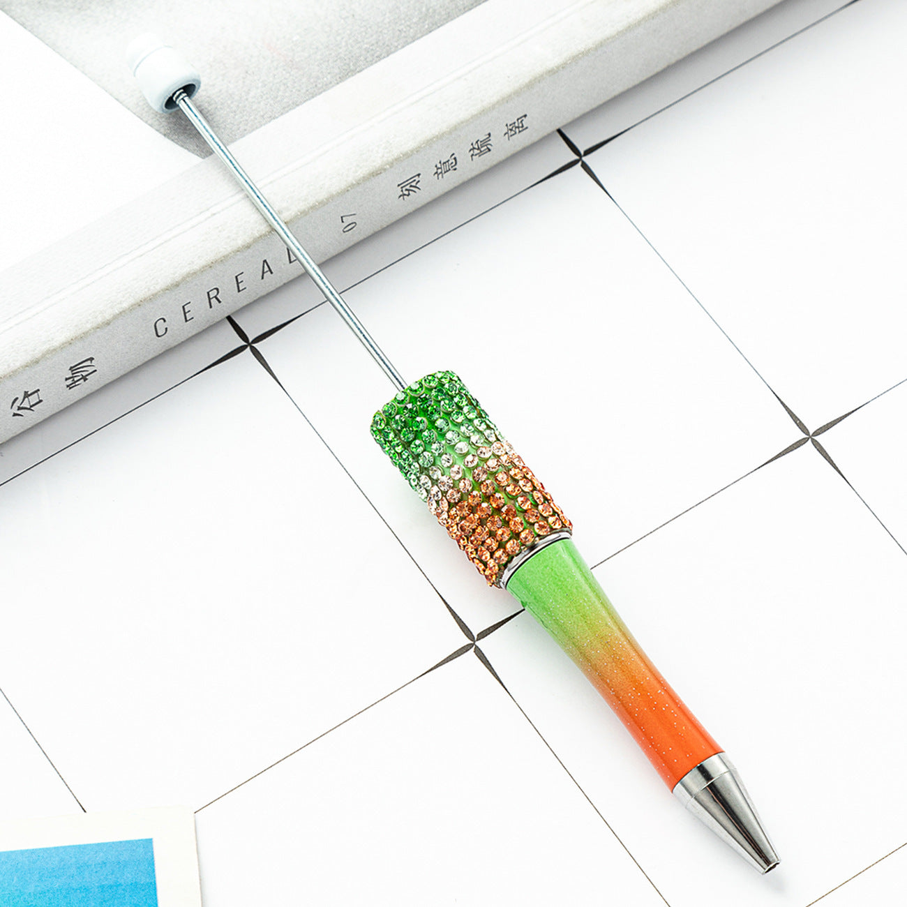42-colour diamond &amp; diamond&nbsp; colorful-pearl DIY beaded pen