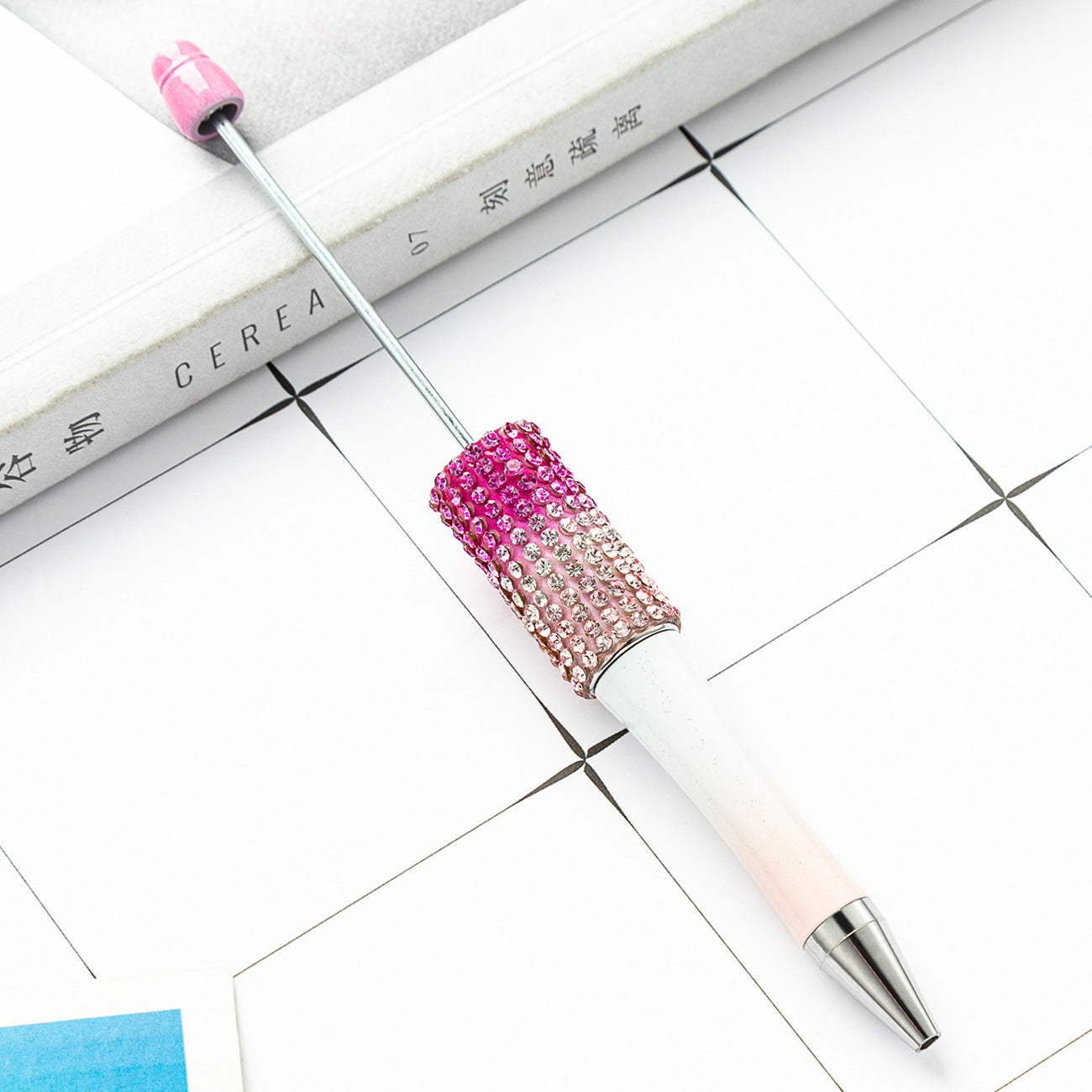 42-colour diamond &amp; diamond&nbsp; colorful-pearl DIY beaded pen