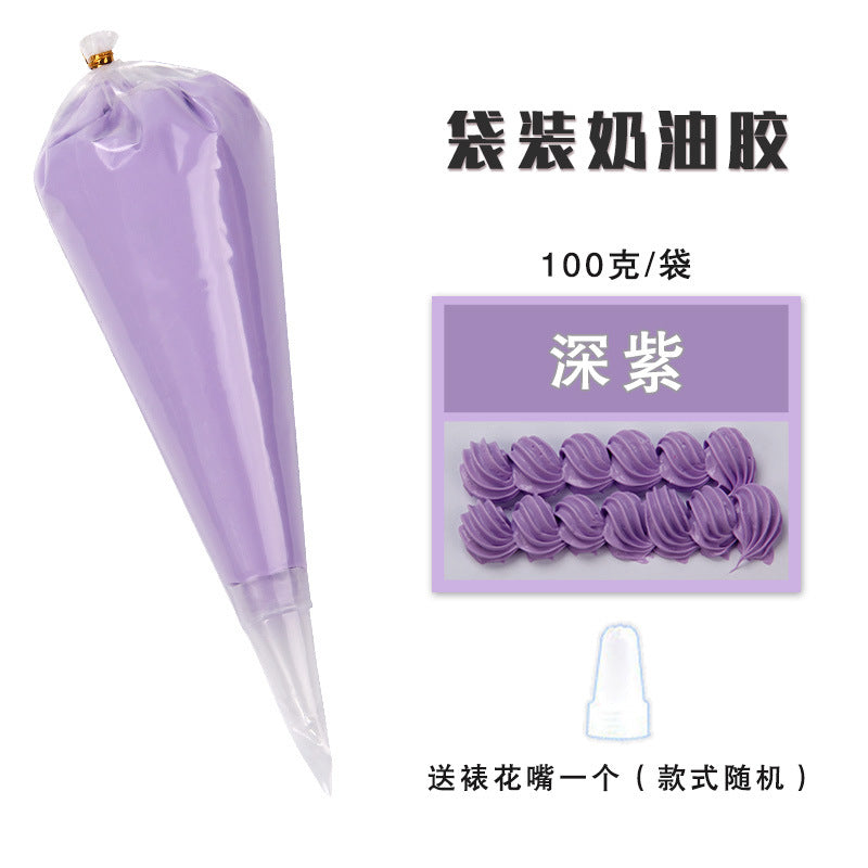 MOQ10, Cream glue, DIY phone case, 100g bag of cream glue Abubu