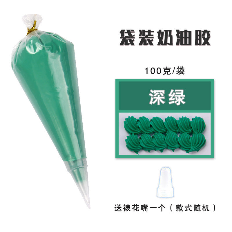 MOQ10, Cream glue, DIY phone case, 100g bag of cream glue Abubu