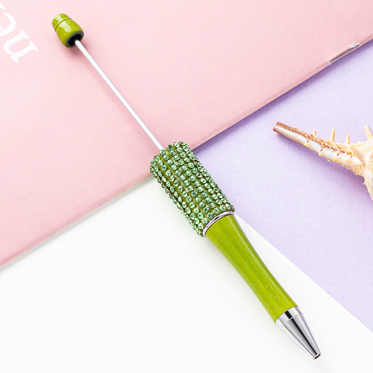 42-colour diamond &amp; diamond&nbsp; colorful-pearl DIY beaded pen