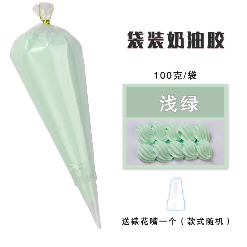 MOQ10, Cream glue, DIY phone case, 100g bag of cream glue Abubu