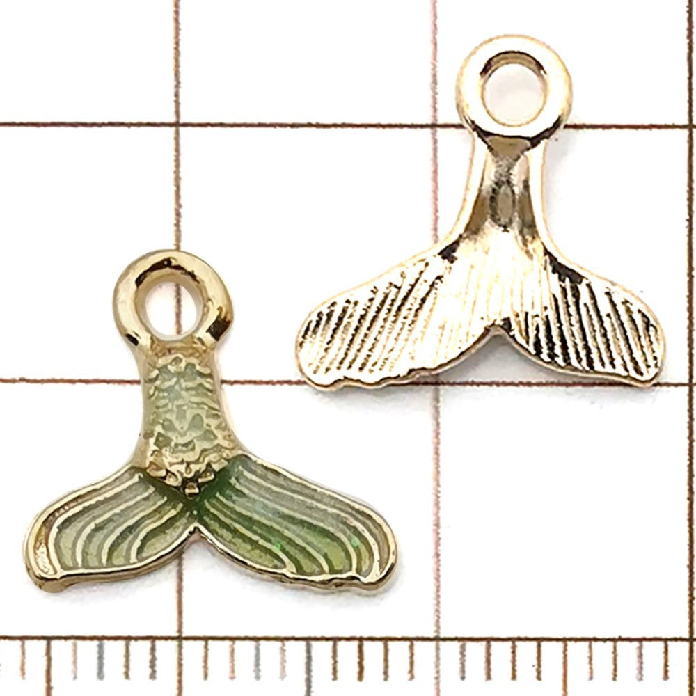 NO.15-1  green  charm metals, alloys
