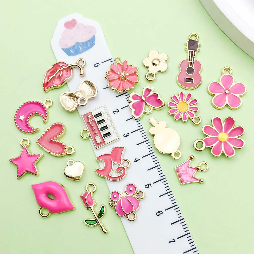 NO.2 Mixed 20 rose red jewelry accessories