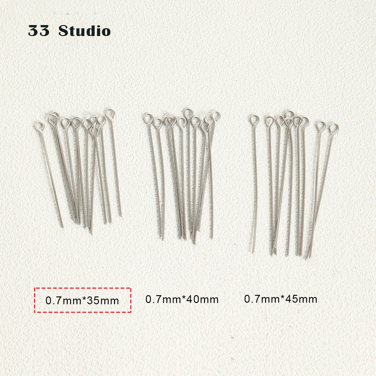 Titanium steel/stainless steel/open ring/non-fading/lobster buckle/T needle/9-character needle/OT buckle/delay chain/color retention bracelet accessories