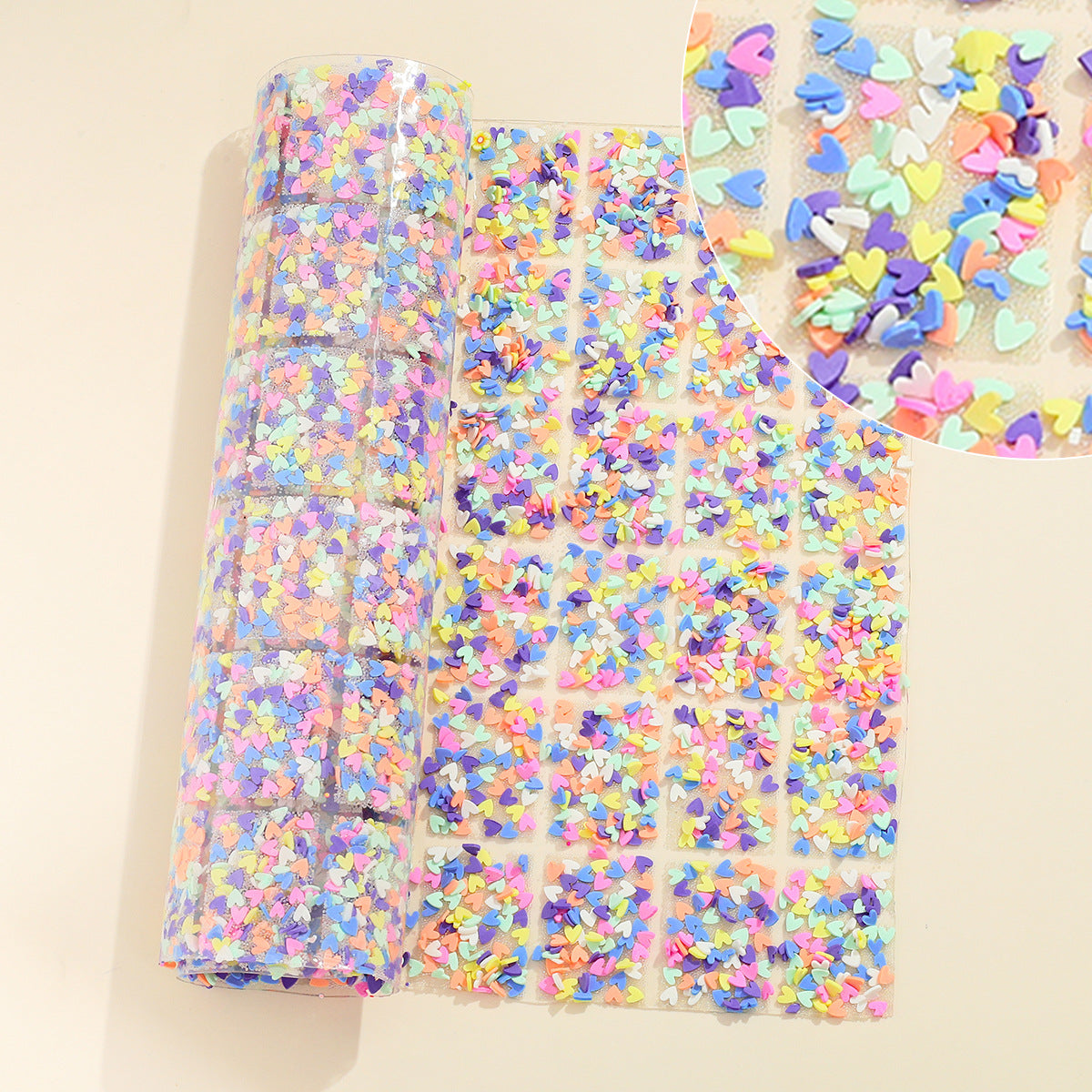 29-Type geometric special-shaped resin double-sided tape diamond sheet [1whole piece 24 * 40cm, small square 3 * 4cm]