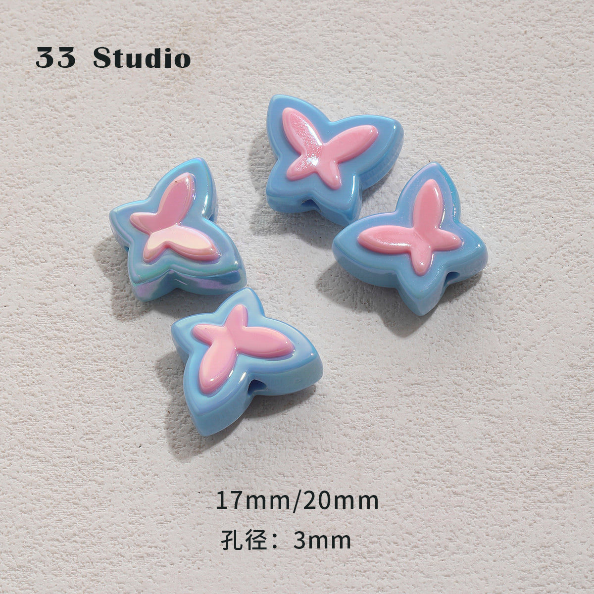 Heavy industry hand-painted beads/glazed beads/partition beads/DIY accessories