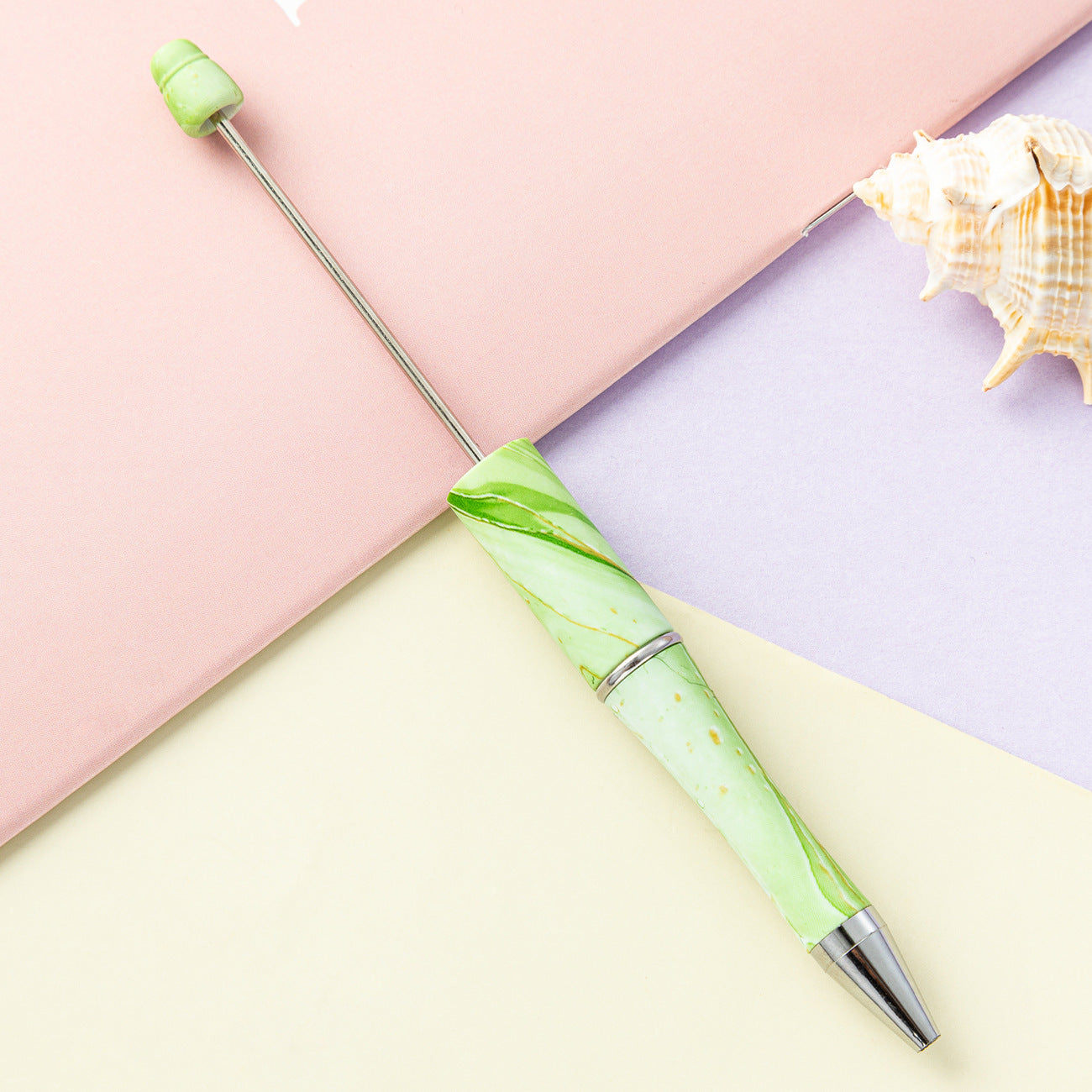 139-Color!! Printed , new bead pen, handmade DIY pen