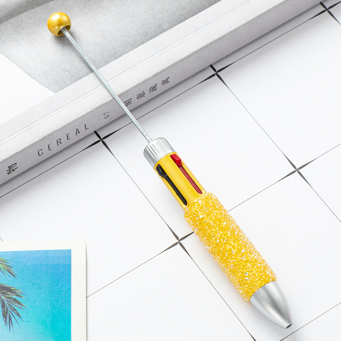 20-Color diy sugar bead pen 4 colors each pen