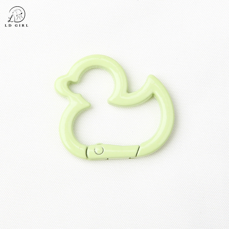 A duckling key ring DIY keychain accessories