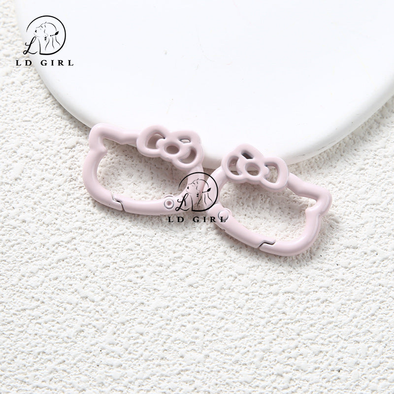 AKT spring ring, colored opening, spring buckle