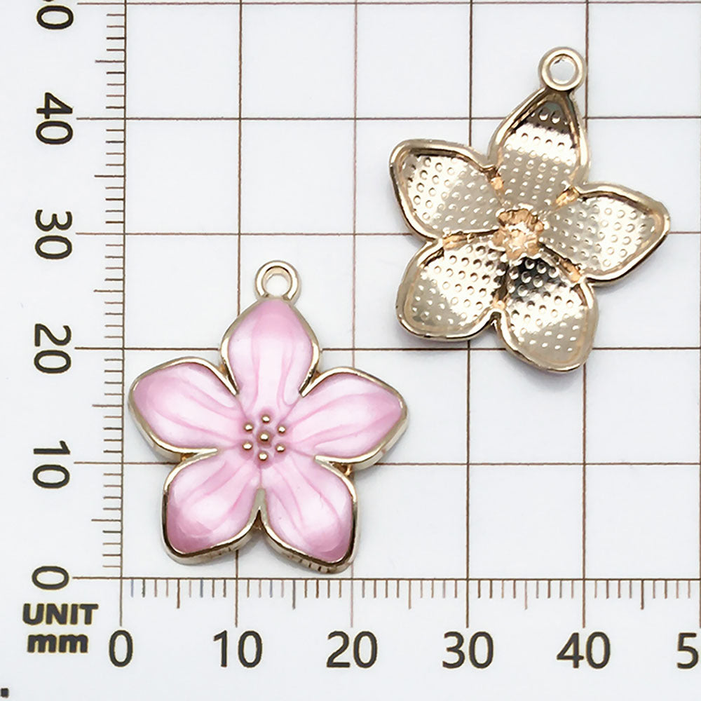 NO.3 New Flower Pendant Earrings Necklace Pendant
