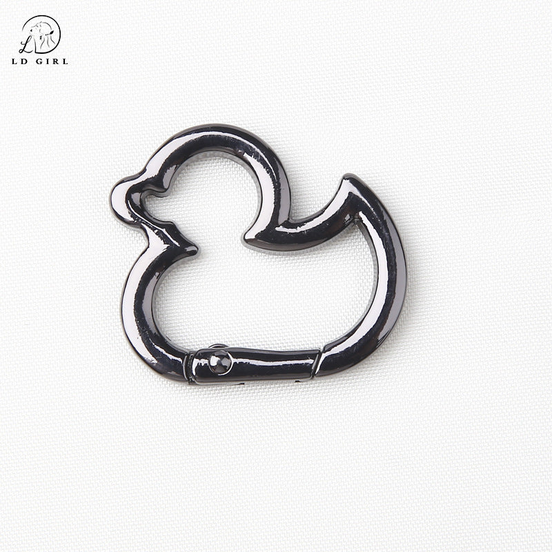 A duckling key ring DIY keychain accessories