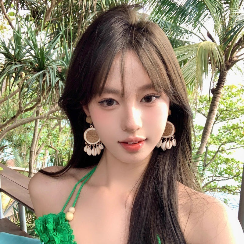 E5, earrings