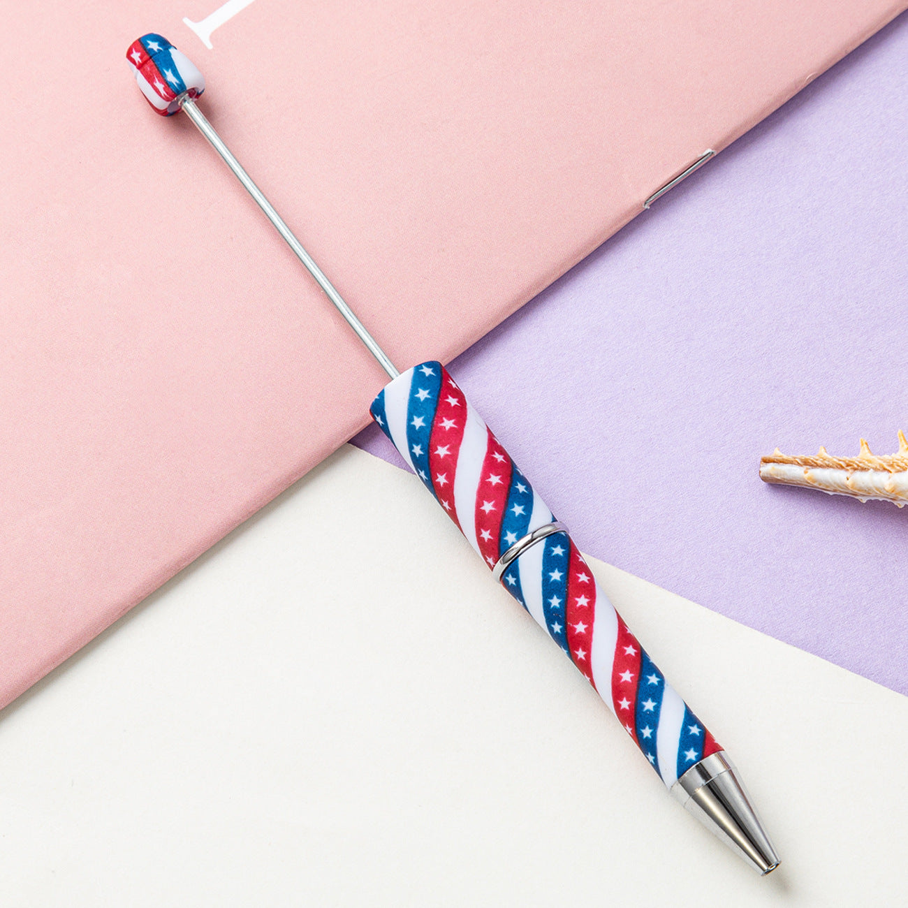 139-Color!! Printed , new bead pen, handmade DIY pen