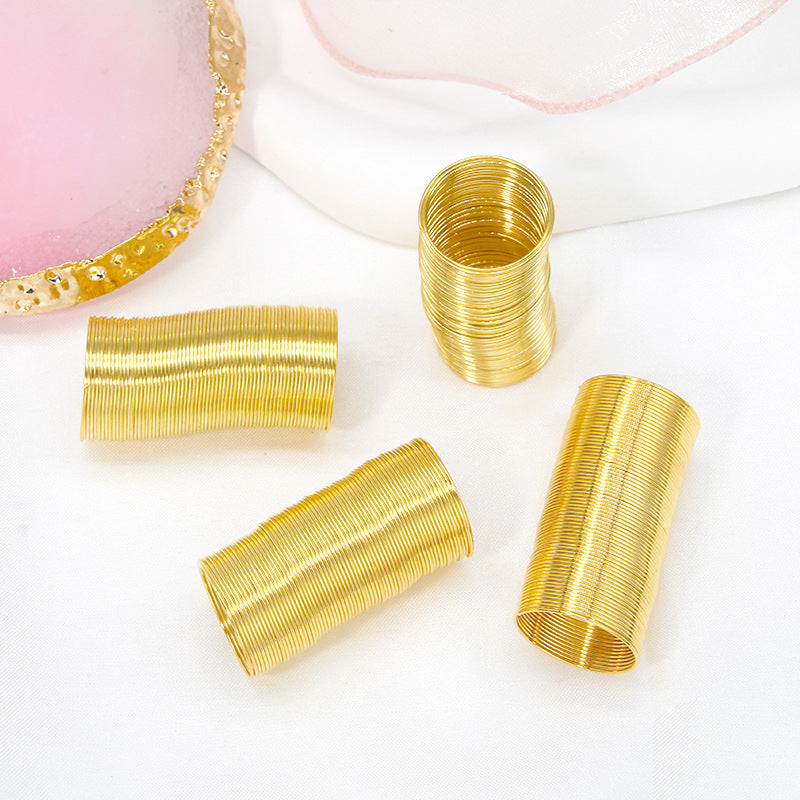 A set of 5, DIY ring, memory wire