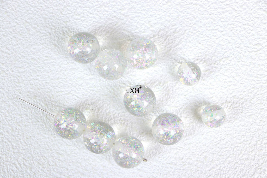 NO.10 Honey-core Opal Resin Beads 欧泊溏心