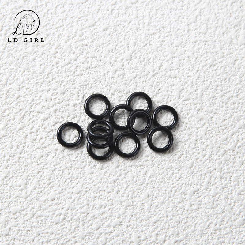 A Non-openable, paint DIY closed ring, connecting ring, accessories